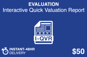 EVALUATION Interactive Quick Valuation Report